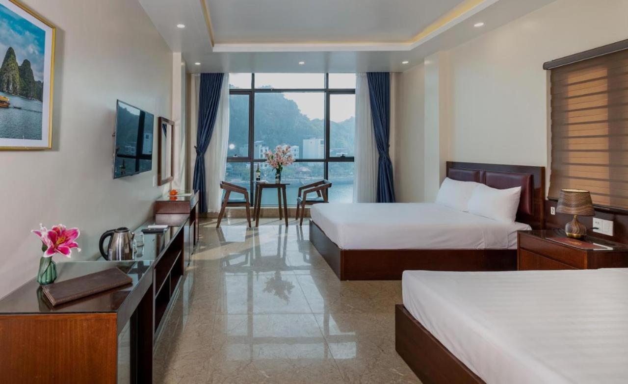 Aroma Cat Ba Sea View Hotel Chan Chau Екстериор снимка