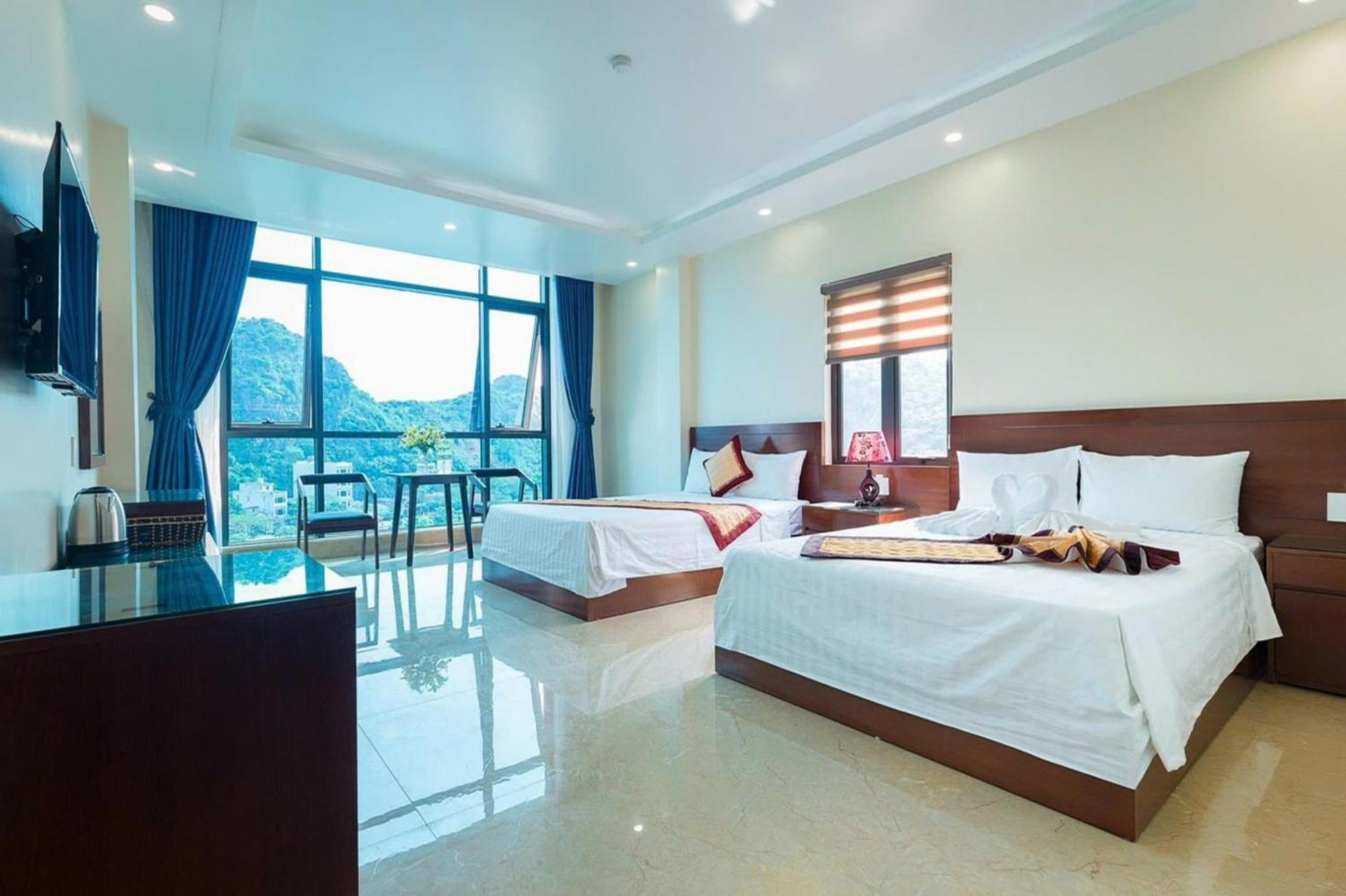 Aroma Cat Ba Sea View Hotel Chan Chau Стая снимка