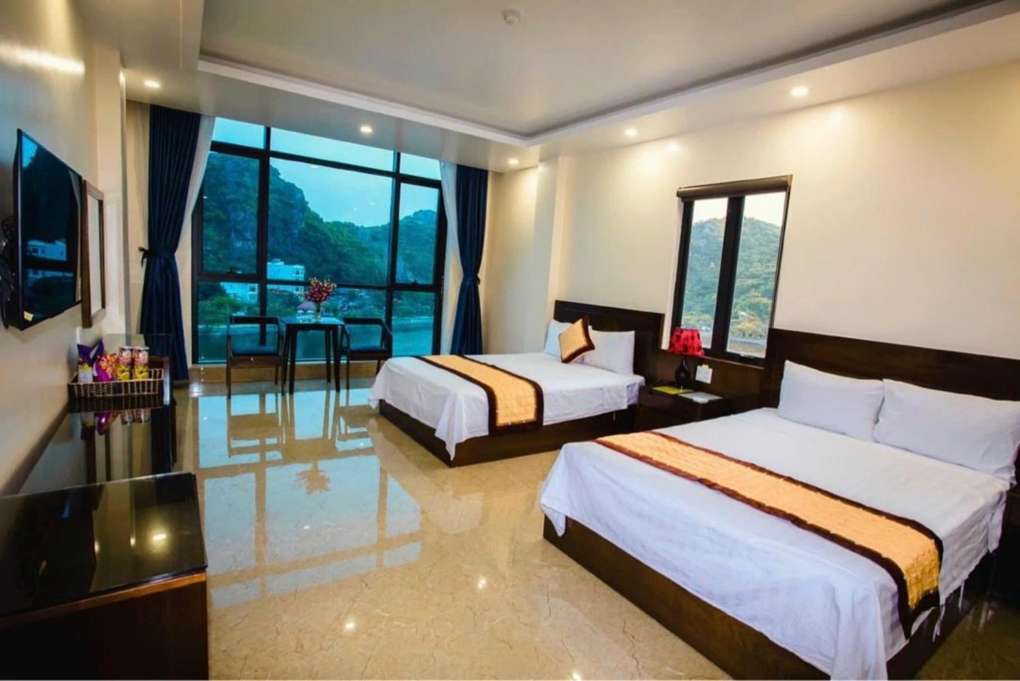 Aroma Cat Ba Sea View Hotel Chan Chau Екстериор снимка