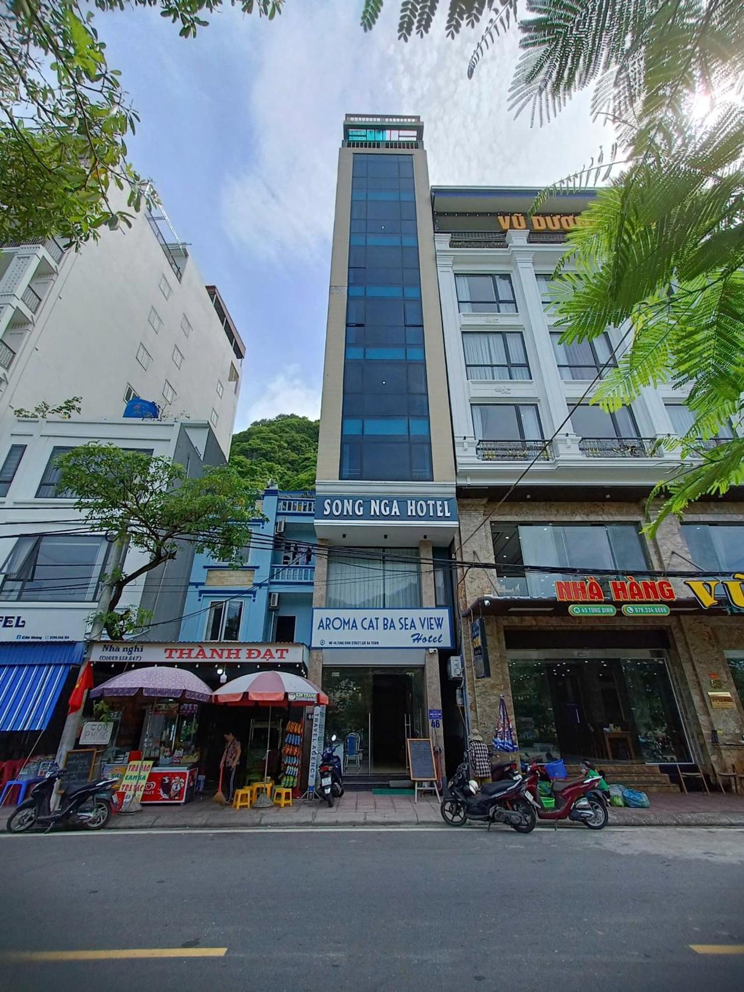Aroma Cat Ba Sea View Hotel Chan Chau Екстериор снимка